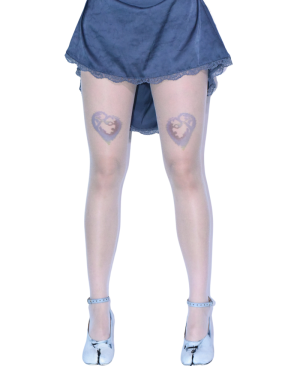 Heartbloom Poppy Tights